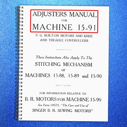 Singer sewing machine - singer, 15-91
