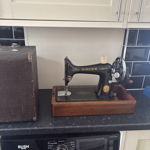 Vintage singer sewing - sewing, machine