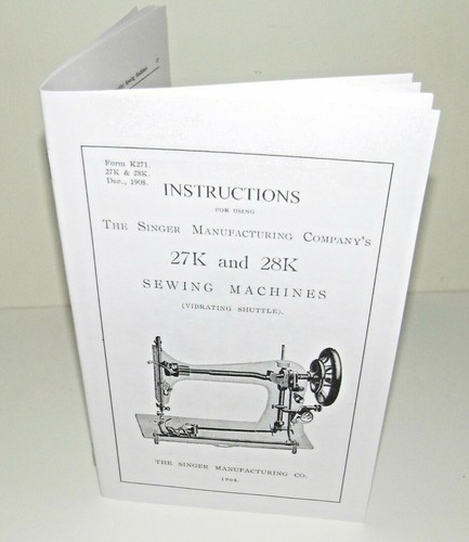 Macchina cucire singer 27k - da,