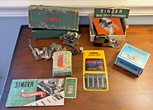 Vintage singer sewing machine - sewing,